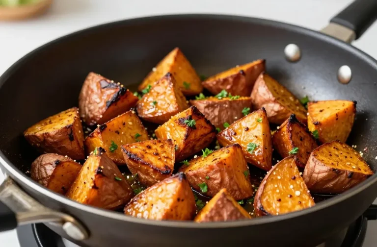 Pan Roasted Sweet Potatoes: Crispy Perfection in Minutes 5 Pan Roasted Sweet Potatoes: Crispy Perfection in Minutes