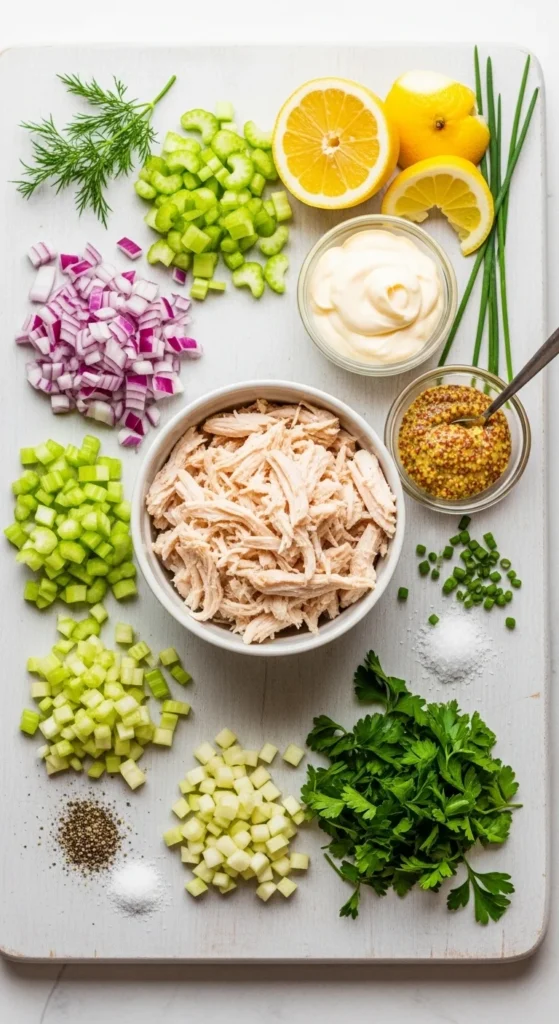 Chicken Salad Ingredients