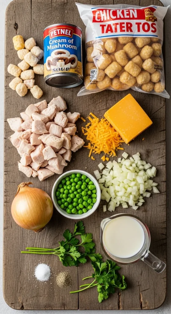 Chicken Tater Tot Casserole Ingredients