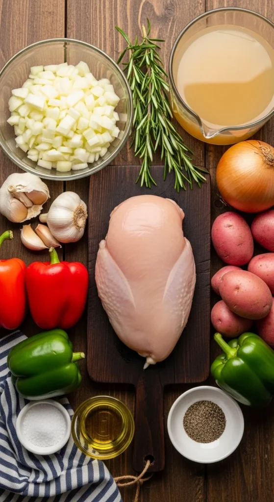 Instant Pot Chicken Ingredients