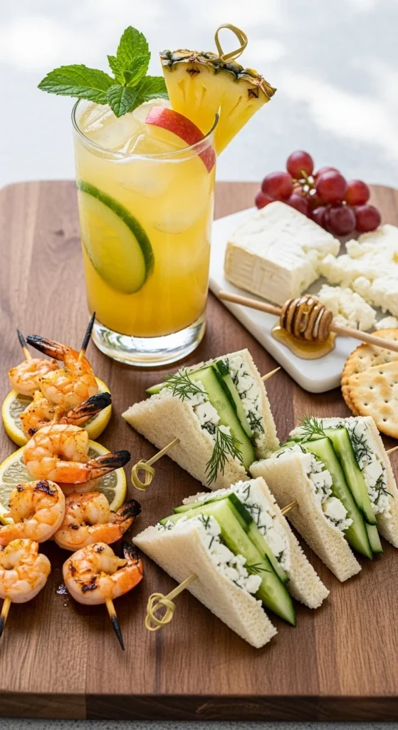 Cava Pineapple Apple Mint Serving