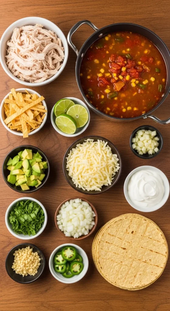 Chicken Tortilla Soup Ingredients