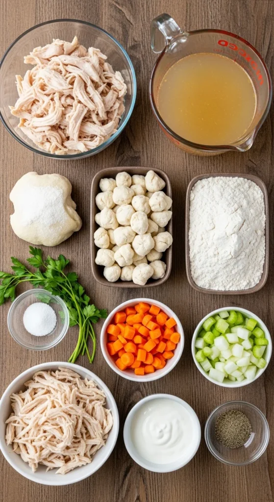 Dairy Queen Chicken and Dumplings Ingredients