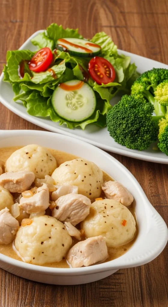 Dairy Queen Chicken and Dumplings Serving