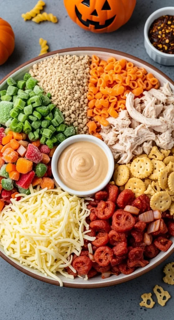 Halloween Trash Recipe Ingredients