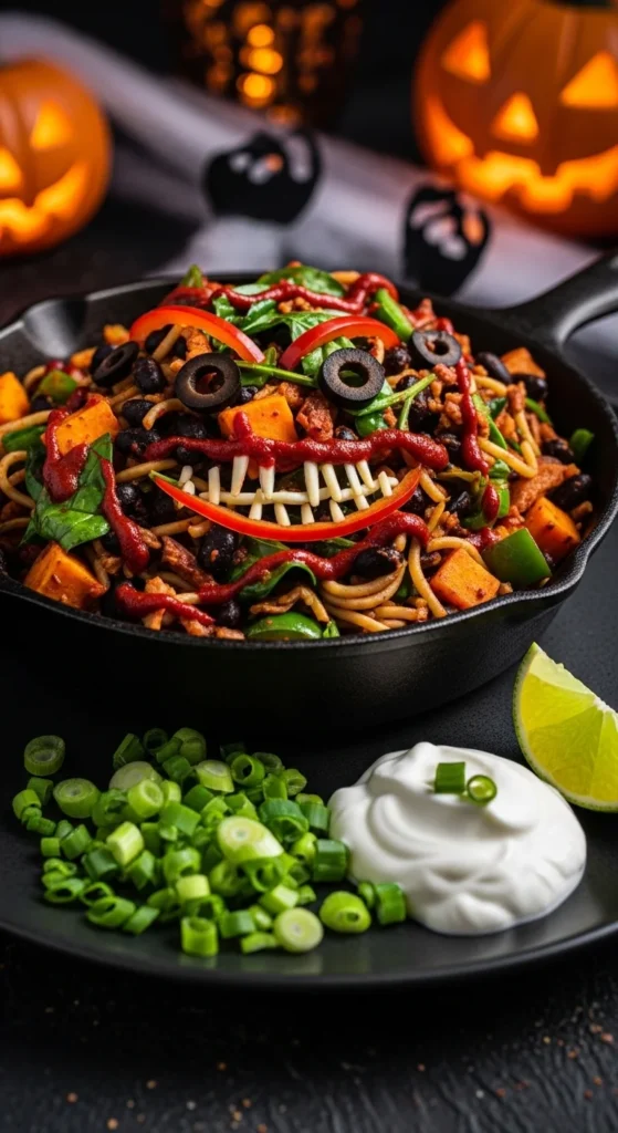 Halloween Trash Serving