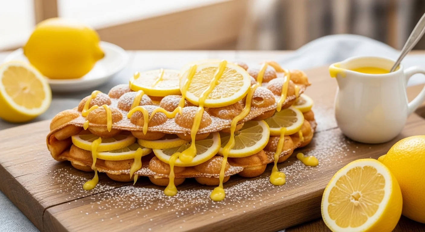 Lemons Bubble Waffle