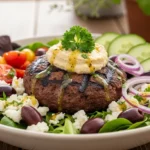 Mediterranean Burger Bowl