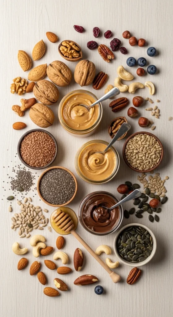 Nuts, seeds, and spreads