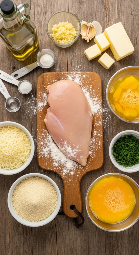 Parmesan Crusted Chicken Ingredients