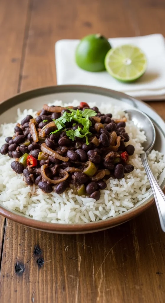 Rice and beans