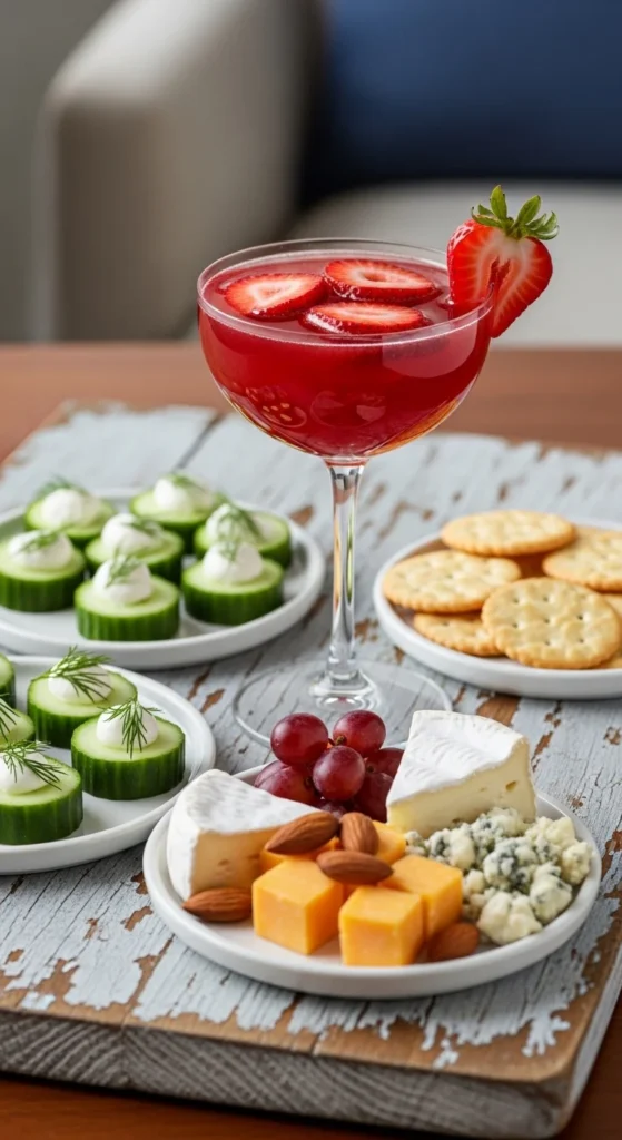 Strawberry Henny Serving