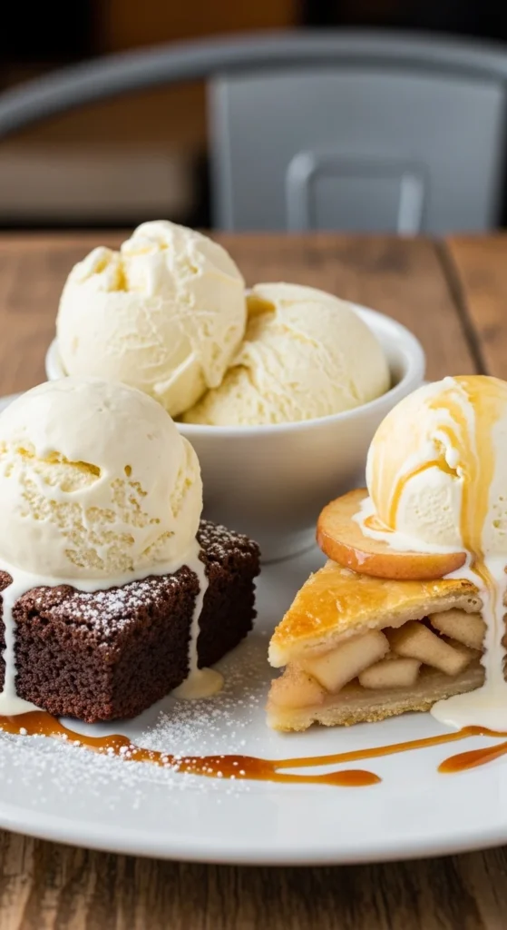 Vanilla Ice Cream Serving