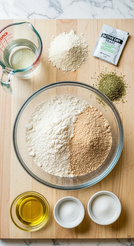 Vegan Protein Pizza Dough Ingredients