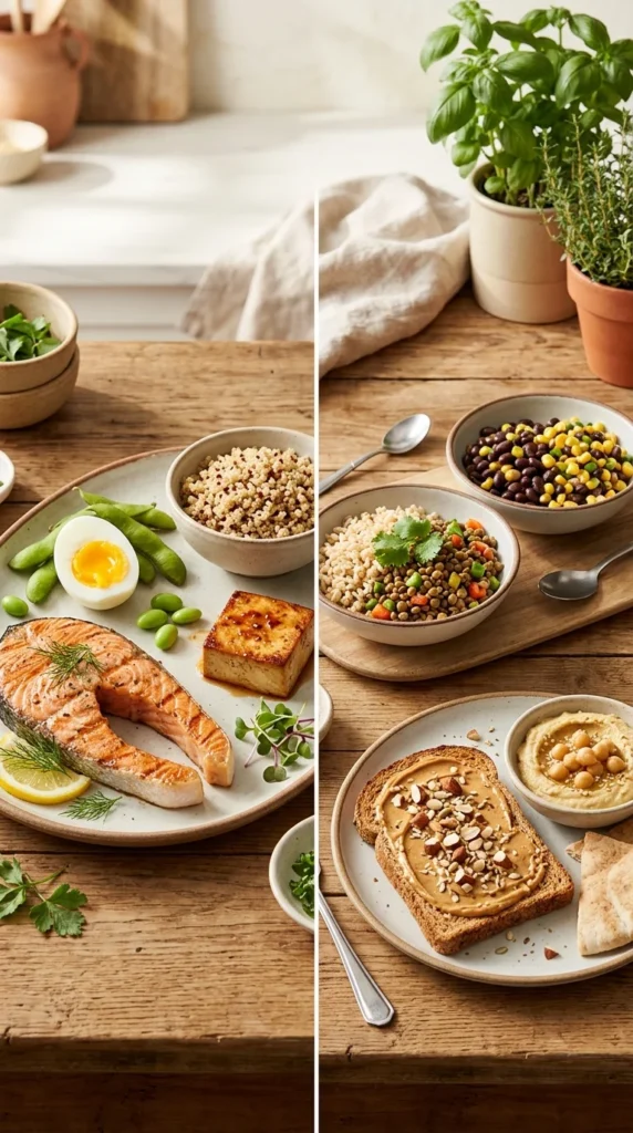 Complete proteins vs. blending